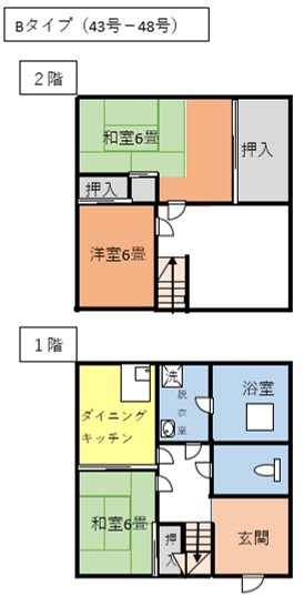 西原住宅間取りB